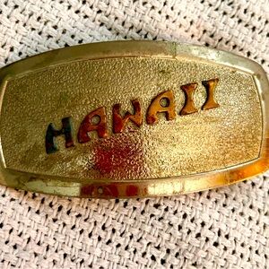 Vintage Hawaii Belt Buckle